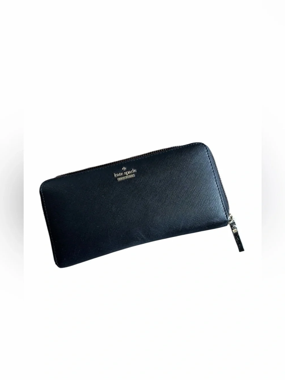 Kate Spade Large Black Zip Wallet
